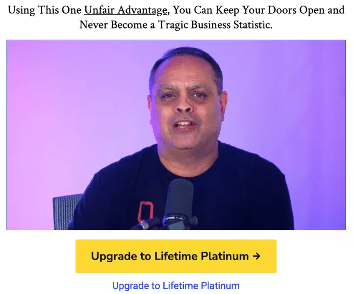 groovefunnels lifetime platinum upgrade